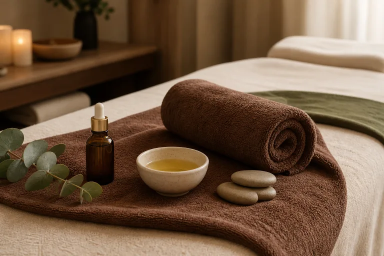 Masaje relajante de cuerpo entero en InBloom Estética Zaragoza