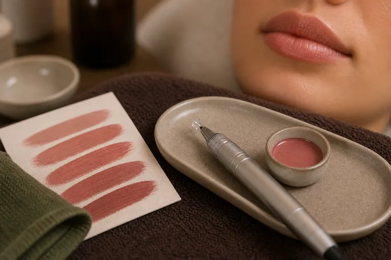 Micropigmentación de labios en InBloom Estética Zaragoza