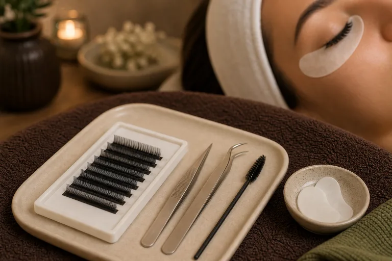 Extensiones de pestañas clásicas en InBloom Estética Zaragoza